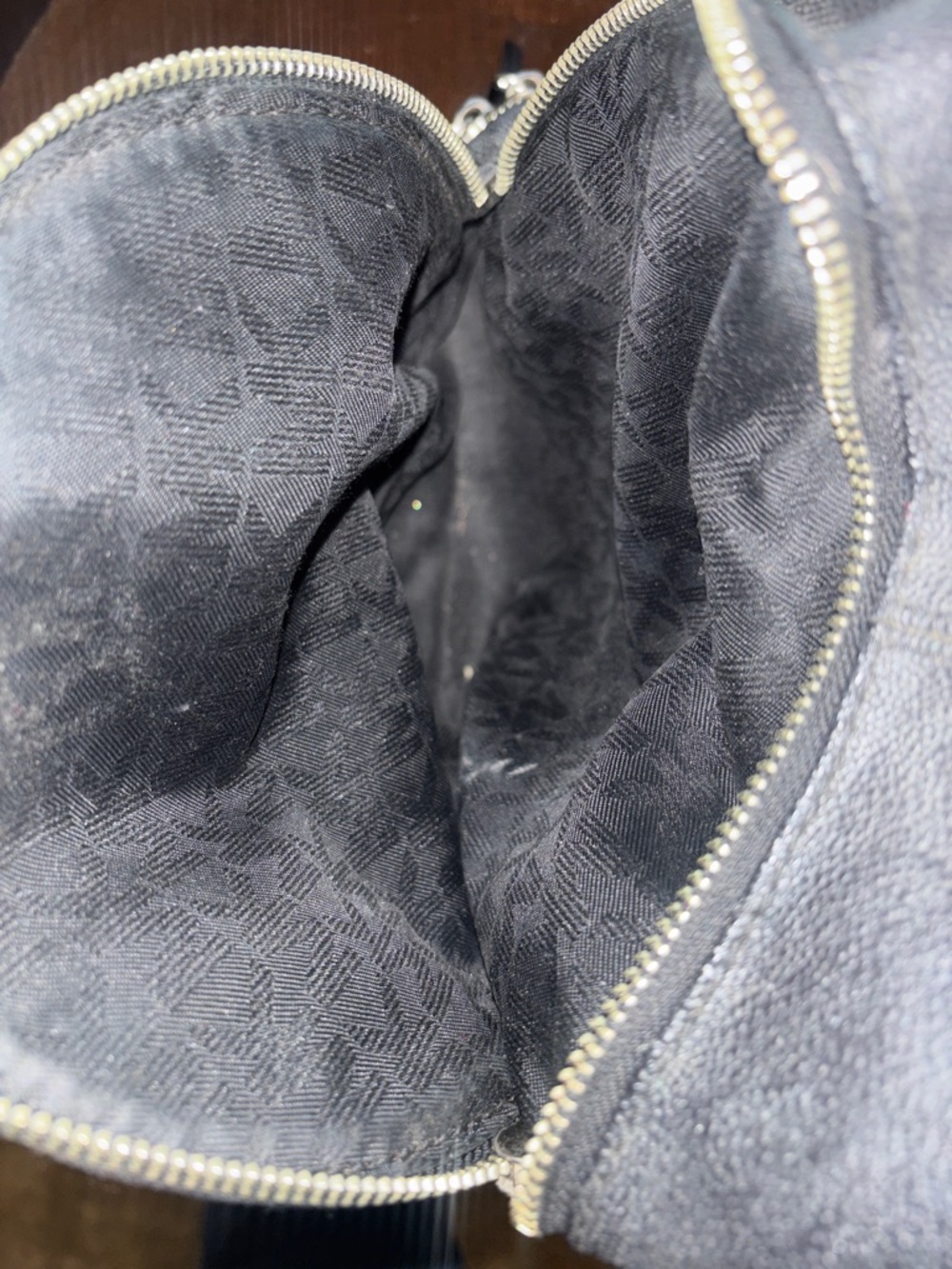 Michael Kors Black Studded Backpack with Silver Accents - Picture 5 of 8